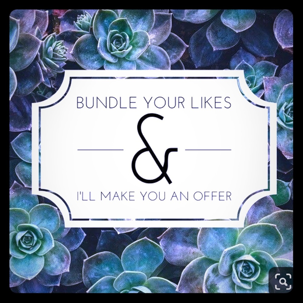 Bundle Items and Save!